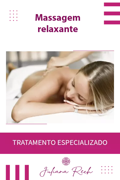 massagem relaxante